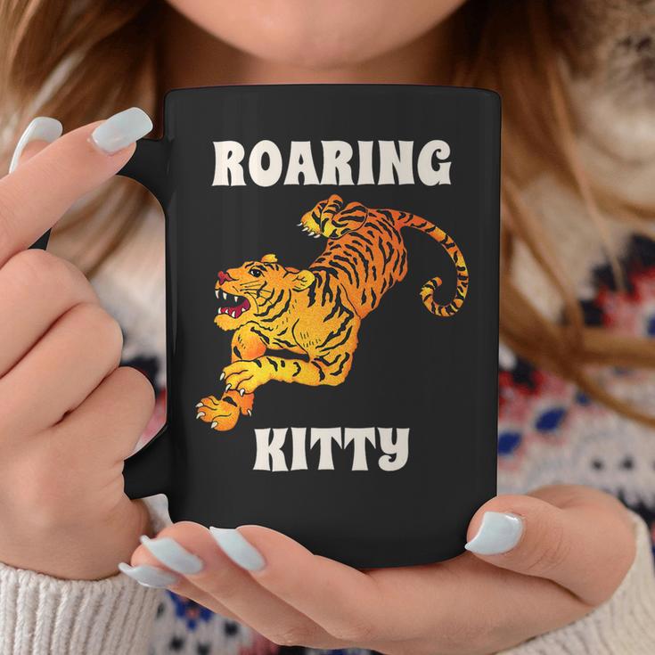 Roaring Kitty Dfv I Like The Stock To The Moon Coffee Mug Unique Gifts