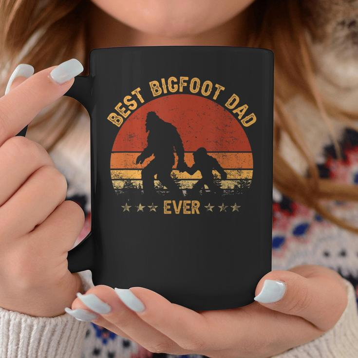 Sasquatch Dad Best Bigfoot Dad Ever Fathers Day Coffee Mug Funny Gifts