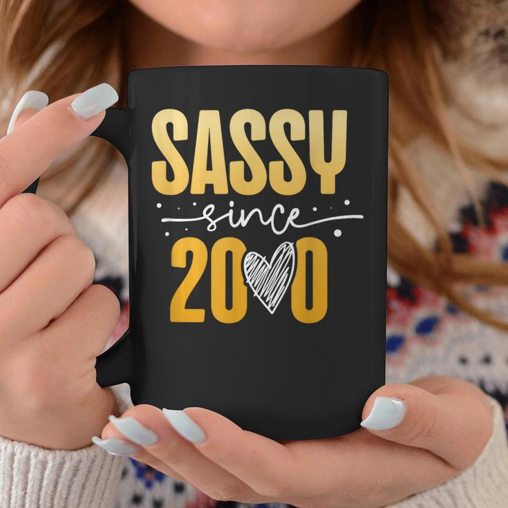 Sassy Since 2000 Decade 2000S Era Millenium Vintage Coffee Mug Funny Gifts