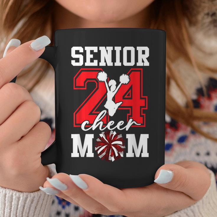 Senior 2024 Cheer Mom Proud Mom Of Class Of 2024 Graduation Coffee Mug Unique Gifts
