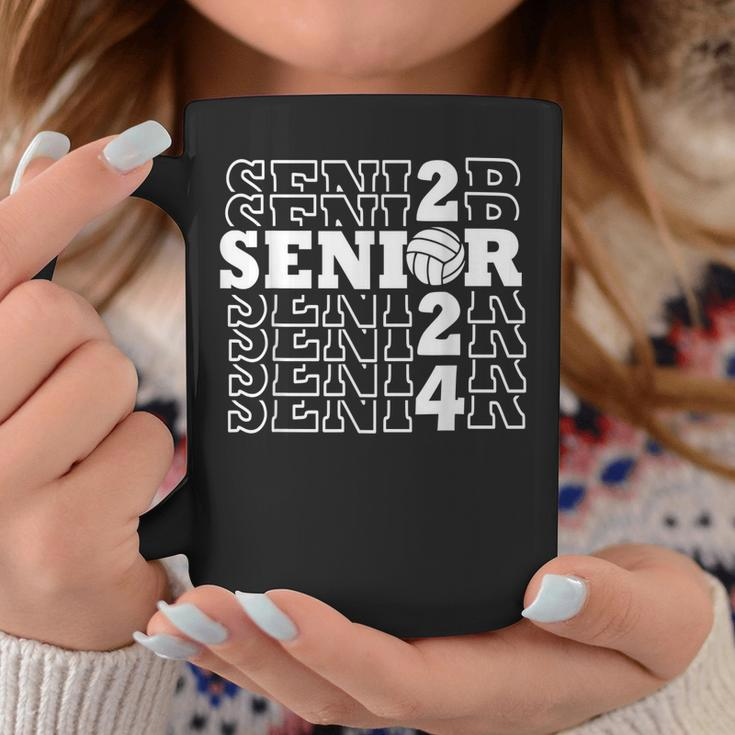 Senior Volleyball 2024 Class Of 2024 Seniors School Graduate Coffee Mug Unique Gifts