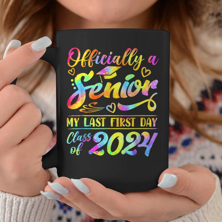 Senior Year 2024 Graduation Class Of 2024 My Last First Day Coffee Mug Funny Gifts