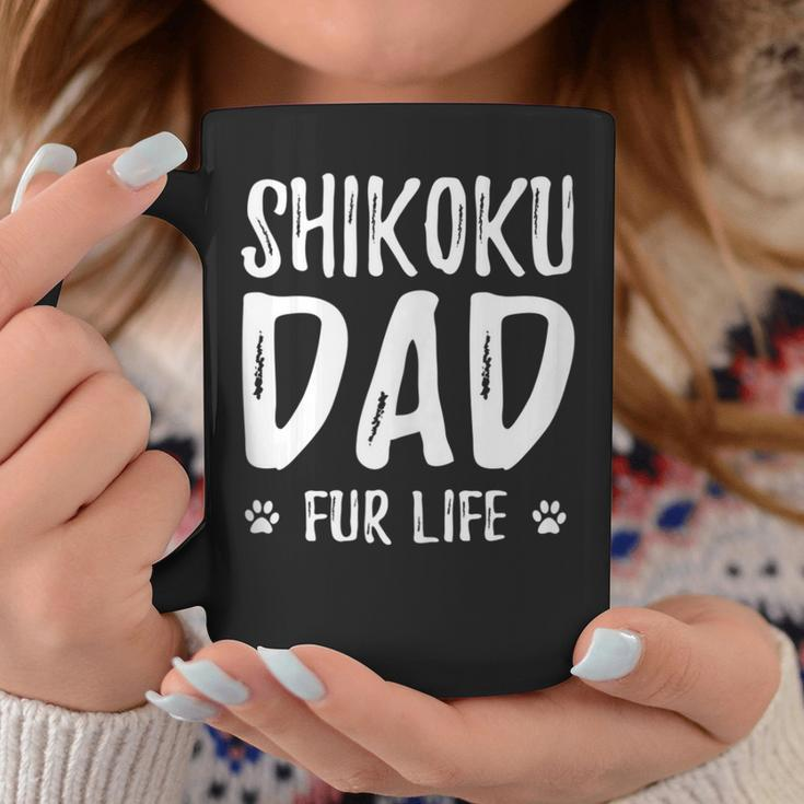 Shikoku Dog Dad Idea Father's Day Coffee Mug Unique Gifts