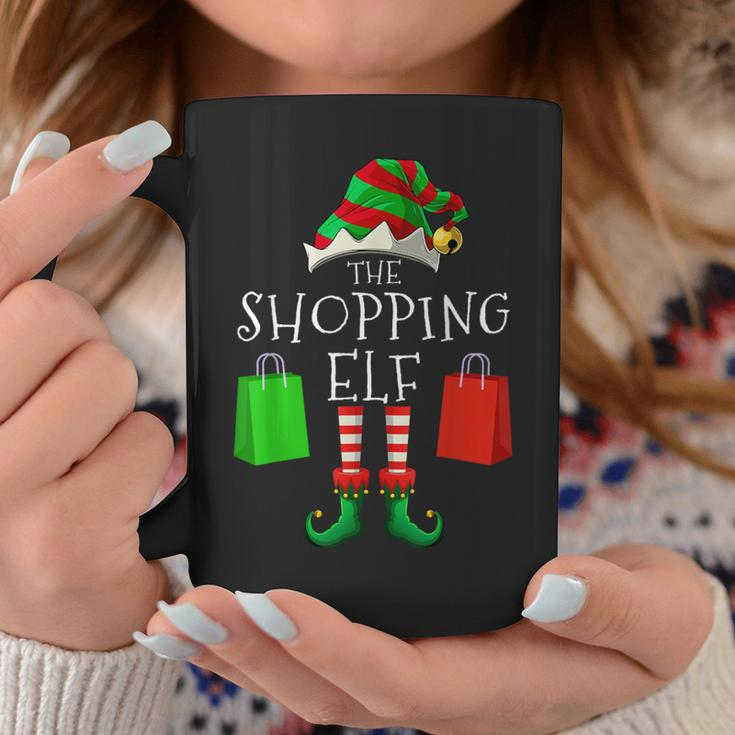 Shopping Elf Matching Family Group Christmas Party Coffee Mug Funny Gifts