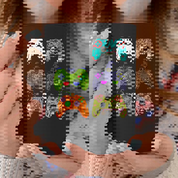 Skeleton Zombie Gaming Controllers Halloween For Gamer Boys Coffee Mug Unique Gifts Skeleton Zombie Gaming Controllers Halloween For Gamer Boys Coffee Mug Unique Gifts