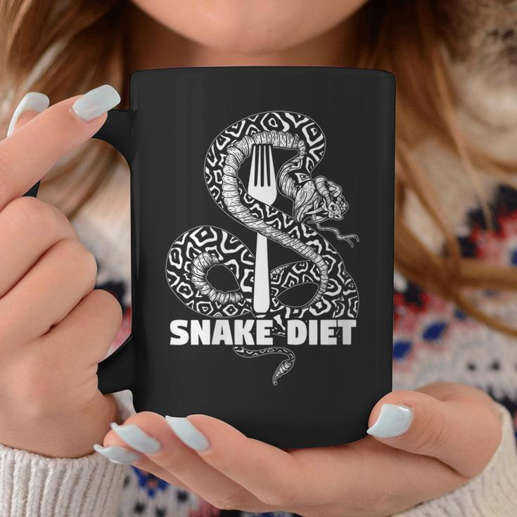 Snake Diet Motivational Pun For Nutritionist Dietician Coffee Mug Unique Gifts