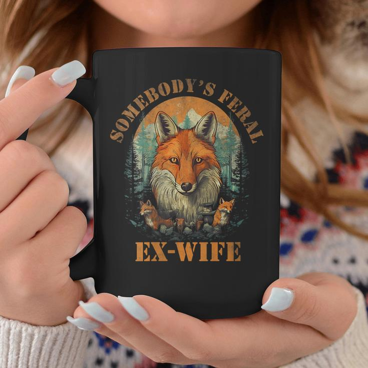 Somebody’S Feral Ex-Wife Coffee Mug Unique Gifts