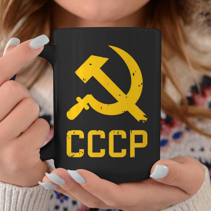 Soviet Union Hammer And Sickle Russia Communism Ussr Cccp Coffee Mug Unique Gifts