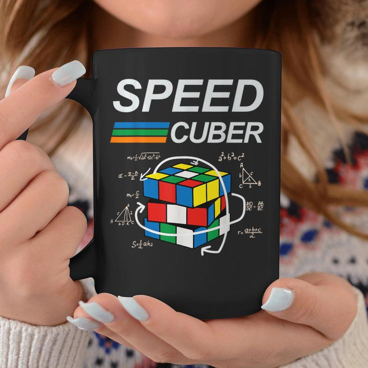 Speed Cuber Competitive Puzzle Speedcubing Players Coffee Mug Funny Gifts