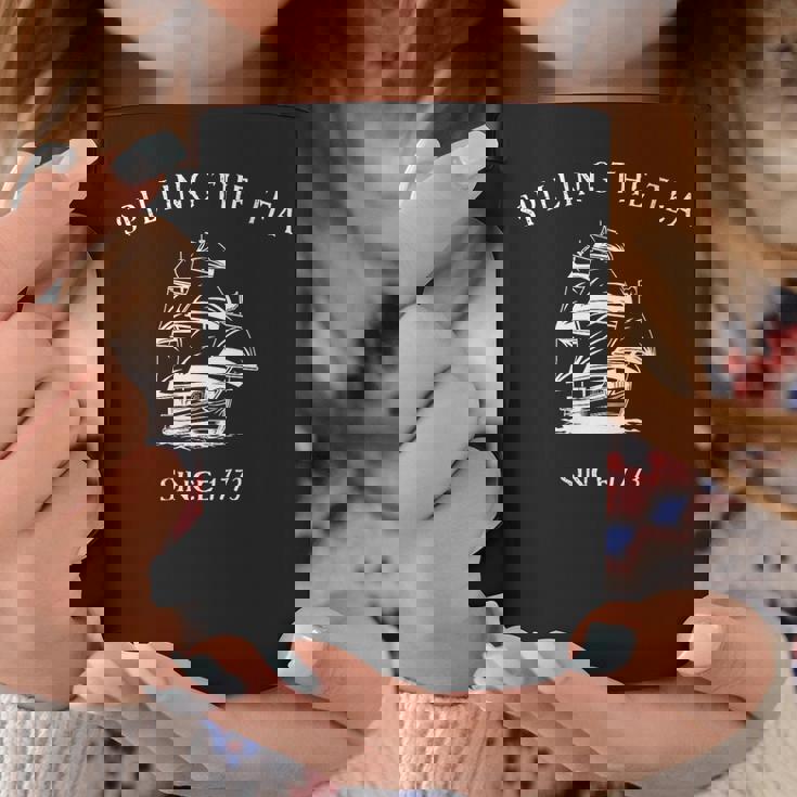 Spilling The Tea Since 1773 4Th Of July Gift For Womens Coffee Mug Unique Gifts