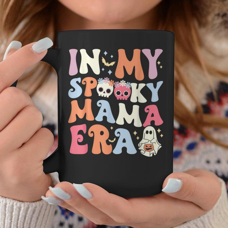 In My Spooky Mama Era Halloween Groovy Witchy Spooky Mom Coffee Mug Funny Gifts