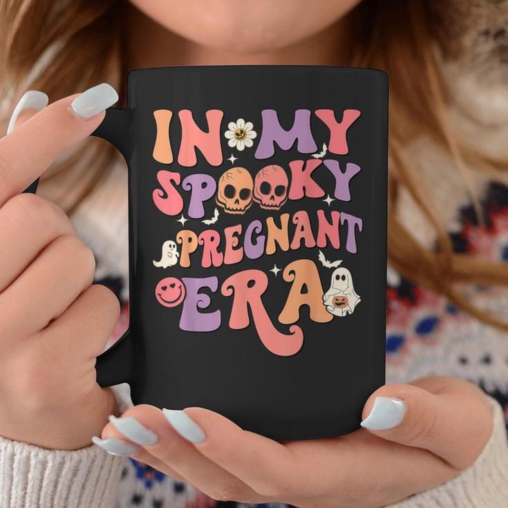 In My Spooky Pregnant Era Ghost Halloween Pregnant Mom Coffee Mug Unique Gifts