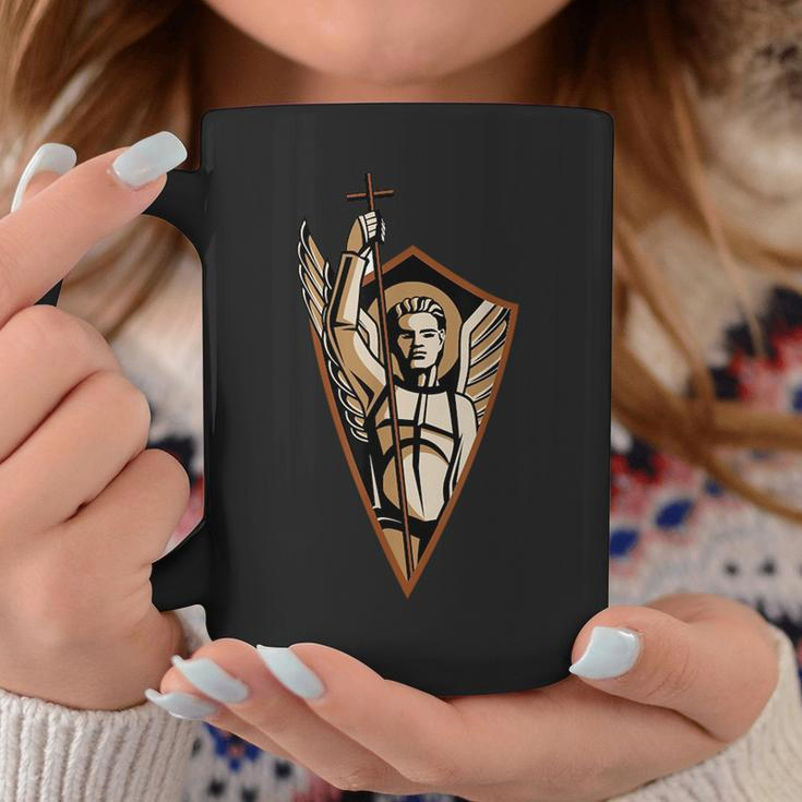 St Saint Michael The Archangel Catholic Angel Warrior Coffee Mug Unique Gifts