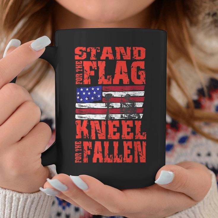 Stand For The Flag Kneel For The Fallen I Soldiers Creed Coffee Mug Unique Gifts
