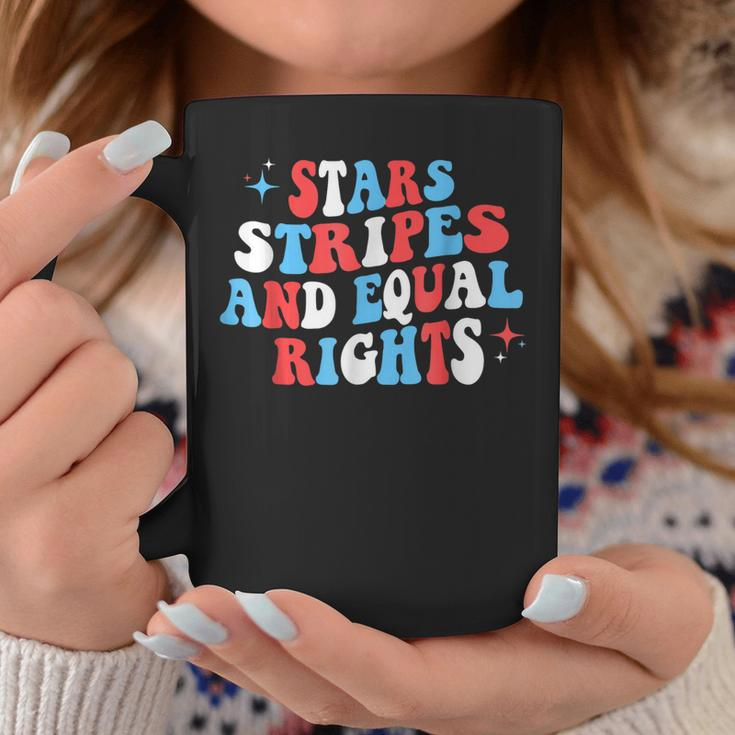 Stars Stripes And Equal Rights 4Th Of July Womens Rights Coffee Mug Unique Gifts