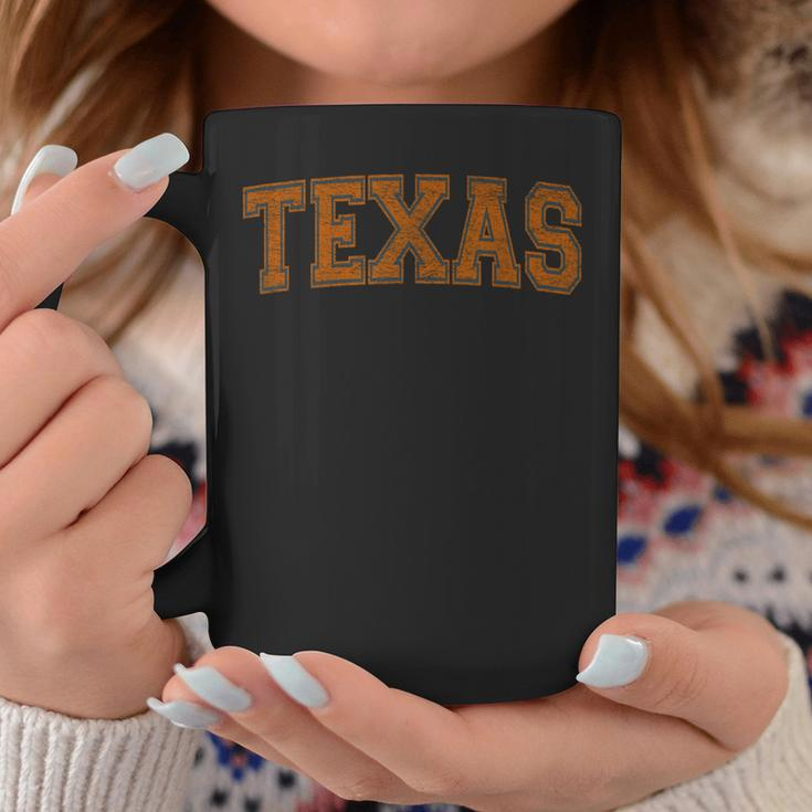 State Of Texas Pride Varsity Style Distressed Coffee Mug Unique Gifts