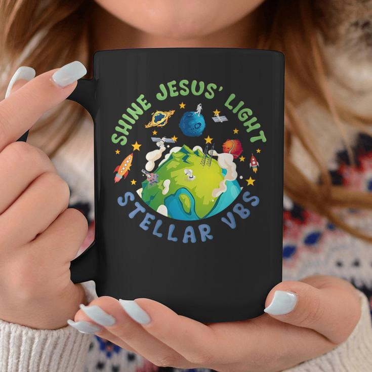 Stellar Vacation Bible School Shine Jesus Light Christian Gift For Womens Coffee Mug Unique Gifts