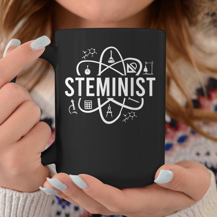 Steminist Equality Female Nerdy Student Teacher Science Geek Coffee Mug Unique Gifts