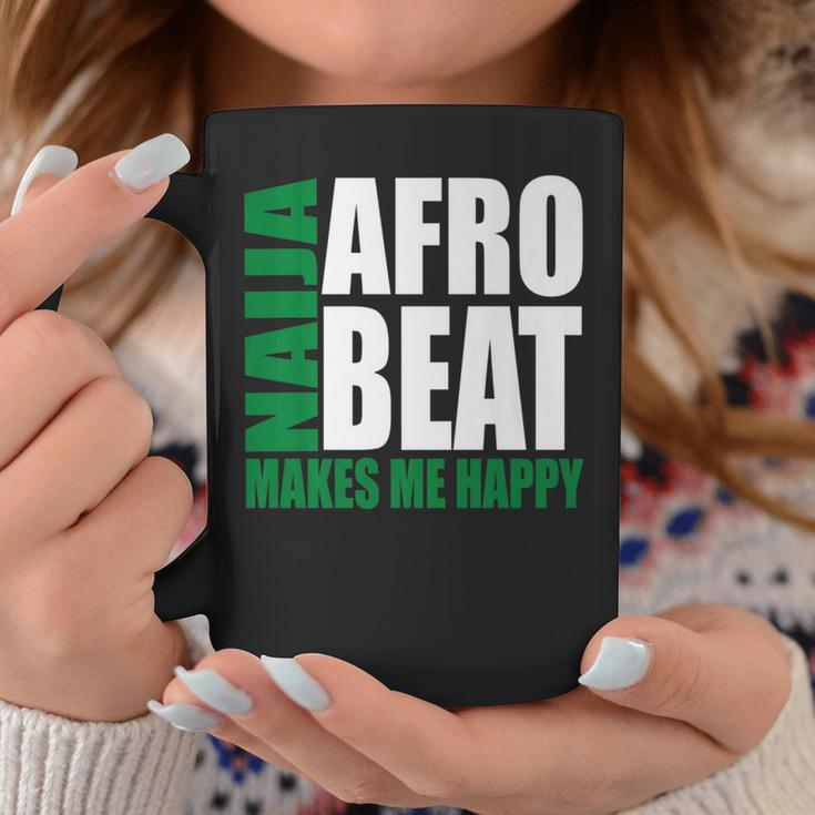 Storecastle Naija Afrobeat Makes Me Happy Nigerian Music Coffee Mug Unique Gifts