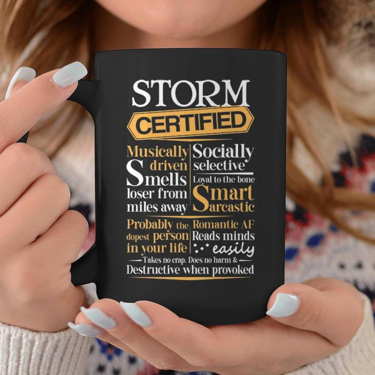 Storm Name Gift Certified Storm Coffee Mug Funny Gifts