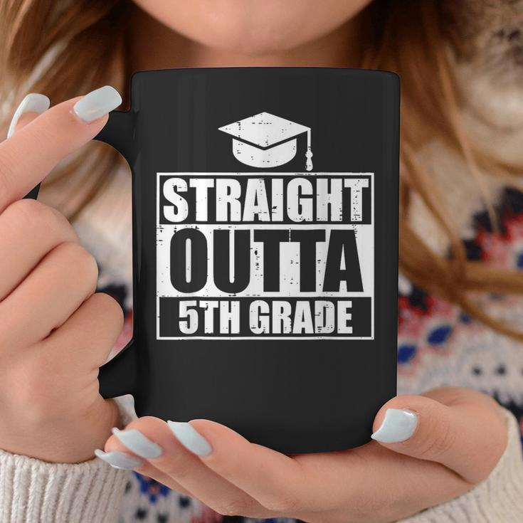 Straight Outta 5Th Grade Class Of 2023 School Graduation Coffee Mug Unique Gifts