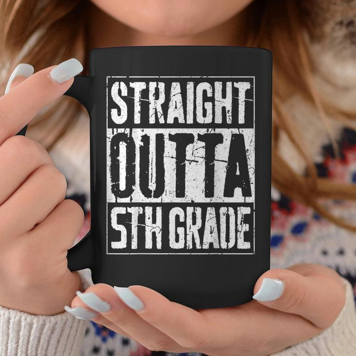 Straight Outta 5Th Grade Fifth Grade Graduation Coffee Mug Unique Gifts