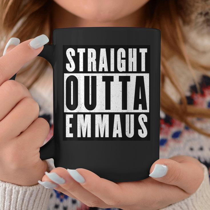 Straight Outta Emmaus Coffee Mug Unique Gifts