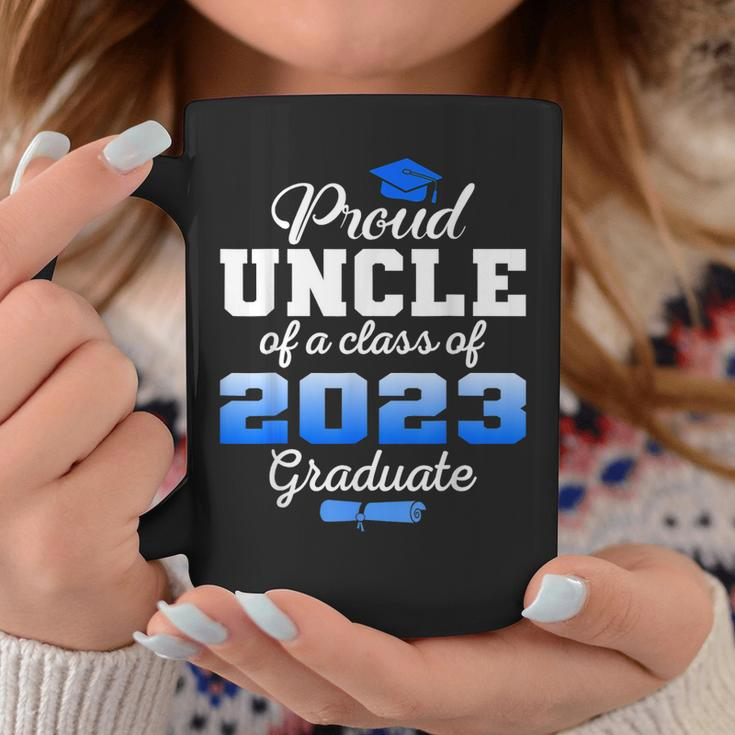 Super Proud Uncle Of 2023 Graduate Awesome Family College Coffee Mug Unique Gifts