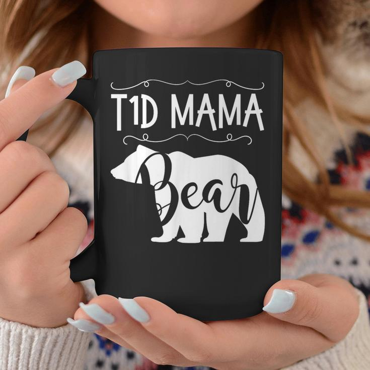 T1d Mama Bear Type1 Diabetes T1Mom Awareness Coffee Mug Unique Gifts