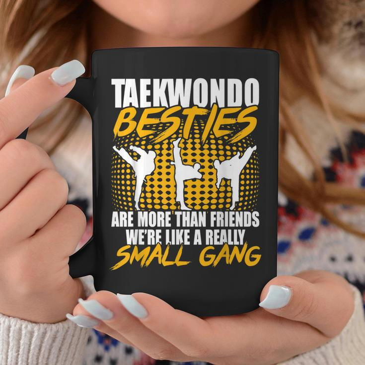 Taekwondo Besties Are More Than Friends Coffee Mug Personalized Gifts