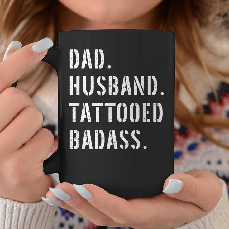 Tattoo Tattooed Dad From Daughter Son Wife Coffee Mug Unique Gifts