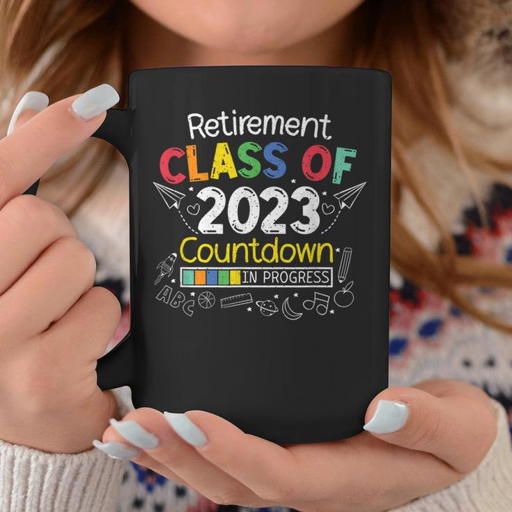 Teacher Retirement 2023 Countdown Funny Retiring Educator Coffee Mug Unique Gifts