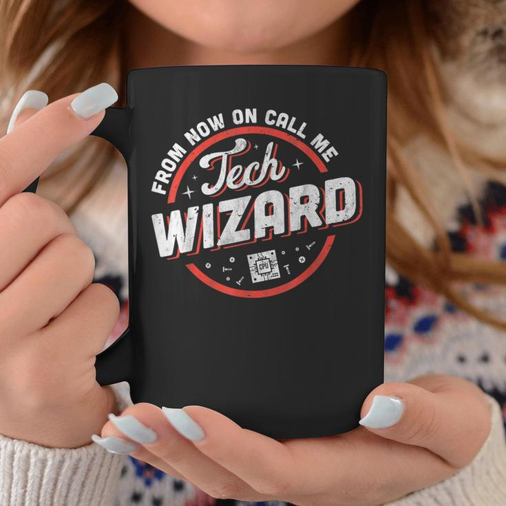 Tech Wizard Computer Repair & It Support Coffee Mug Unique Gifts