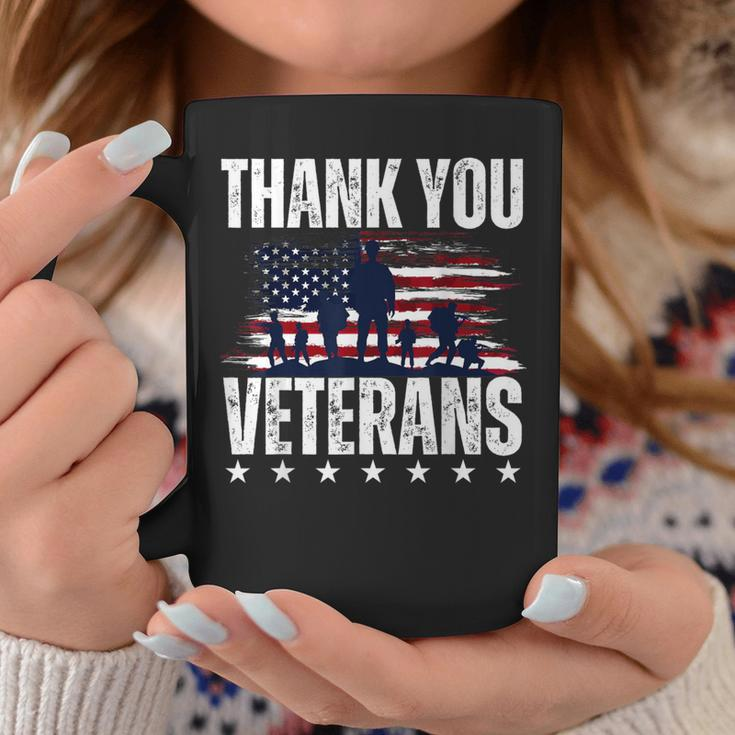 Thank You Veterans Day Memorial Day Partiotic Military Usa Coffee Mug Funny Gifts