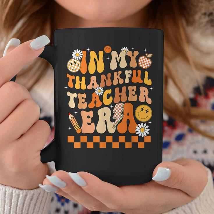 In My Thankful Teacher Era Autumn Retro Teacher's Day Coffee Mug Personalized Gifts