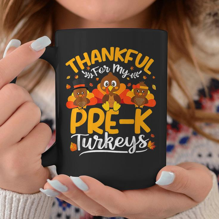 Thanksgiving Thankful My Pre K Turkeys Pre K Teacher Coffee Mug Unique Gifts