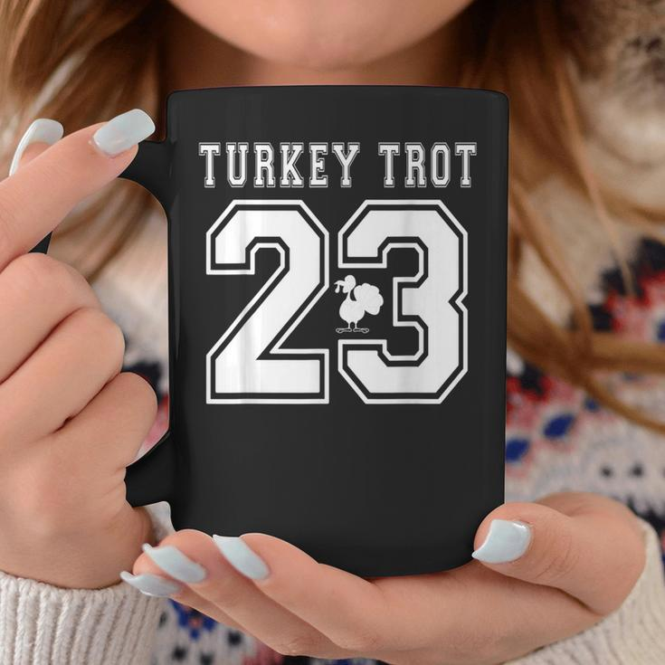 Thanksgiving Turkey Trot Costumes 2023 Fall Marathon Runner Coffee Mug Funny Gifts