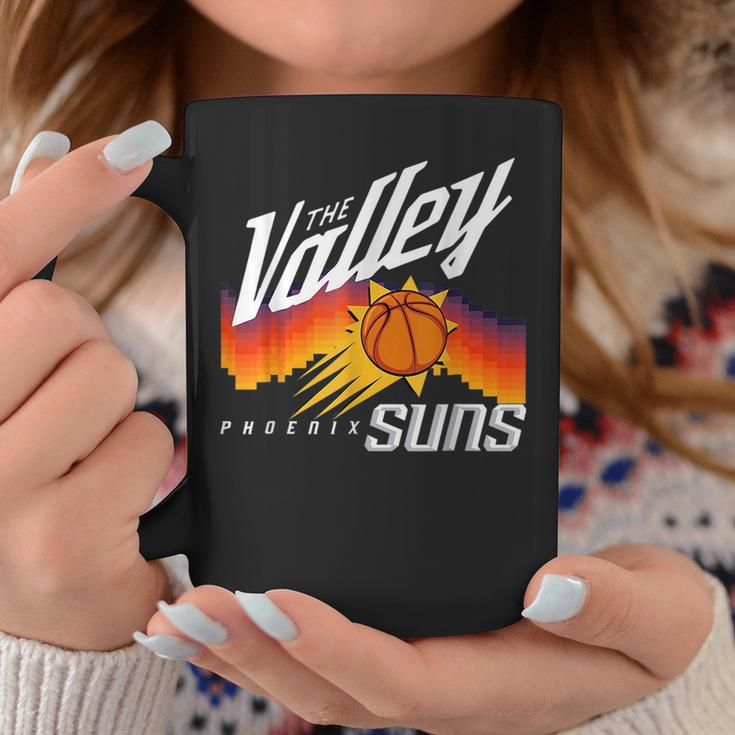 Thevalley Oop Phoenix| Basketball Retro Sunset Funny Basketball Funny Gifts Coffee Mug Unique Gifts