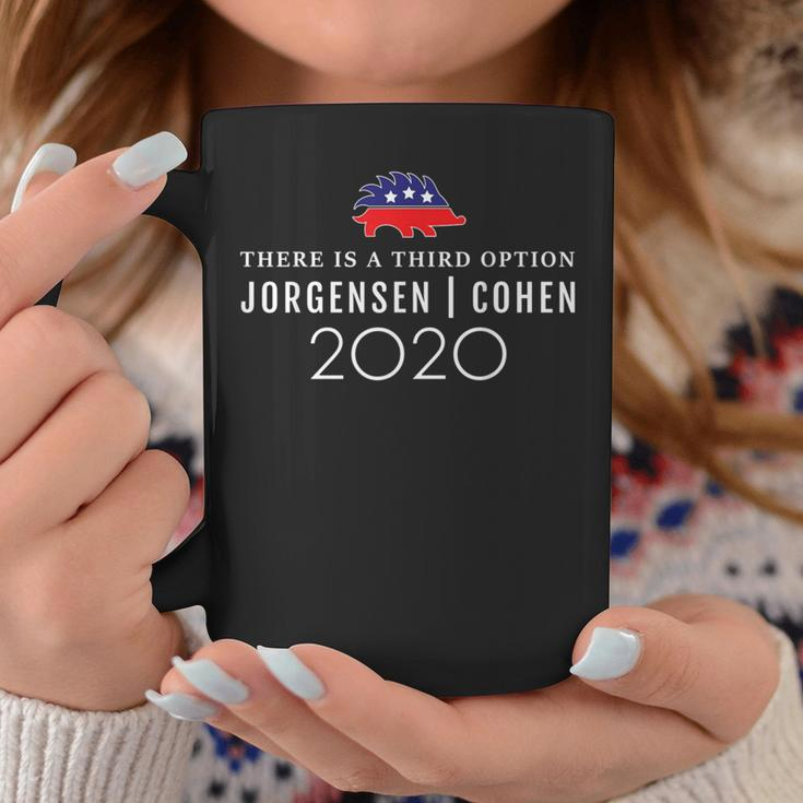 Third Option Libertarian Porcupine Jo Jorgensen Cohen 2020 Coffee Mug Unique Gifts