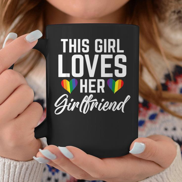 This Girl Loves Her Girlfriend Lesbian Coffee Mug Unique Gifts