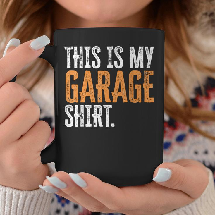 This Is My Garage For Dad Fathers Day Daddy Son Matching Coffee Mug Funny Gifts