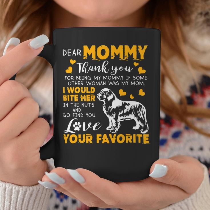 Tibetan Terrier Dear Mommy Thank You For Being My Mommy 2 Coffee Mug Unique Gifts