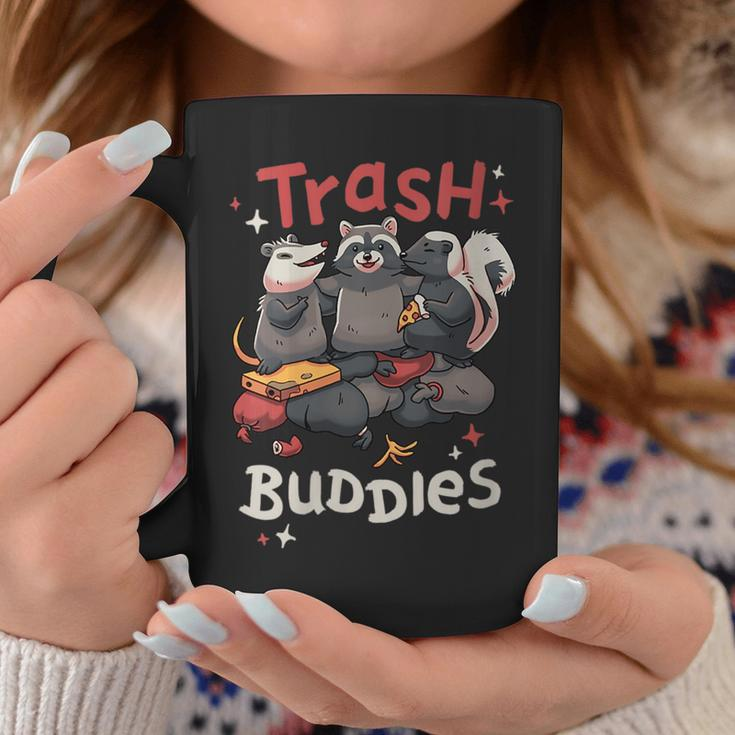Trash Buddies Animal Best Friends Coffee Mug Unique Gifts