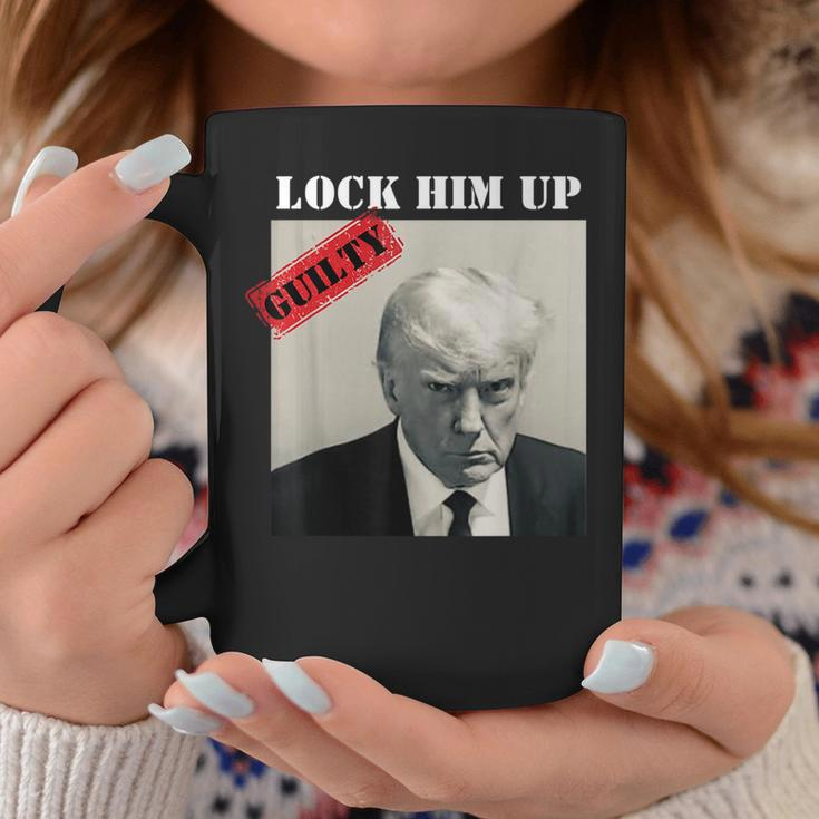 Trump Hot Lock Him Up Guilty Jair Prison Anti-Trump Coffee Mug Unique Gifts