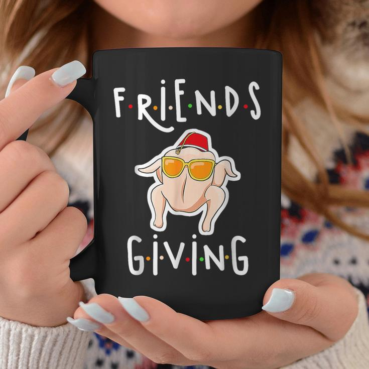Turkey Friends Giving Happy Friendsgiving Thanksgiving Coffee Mug Funny Gifts