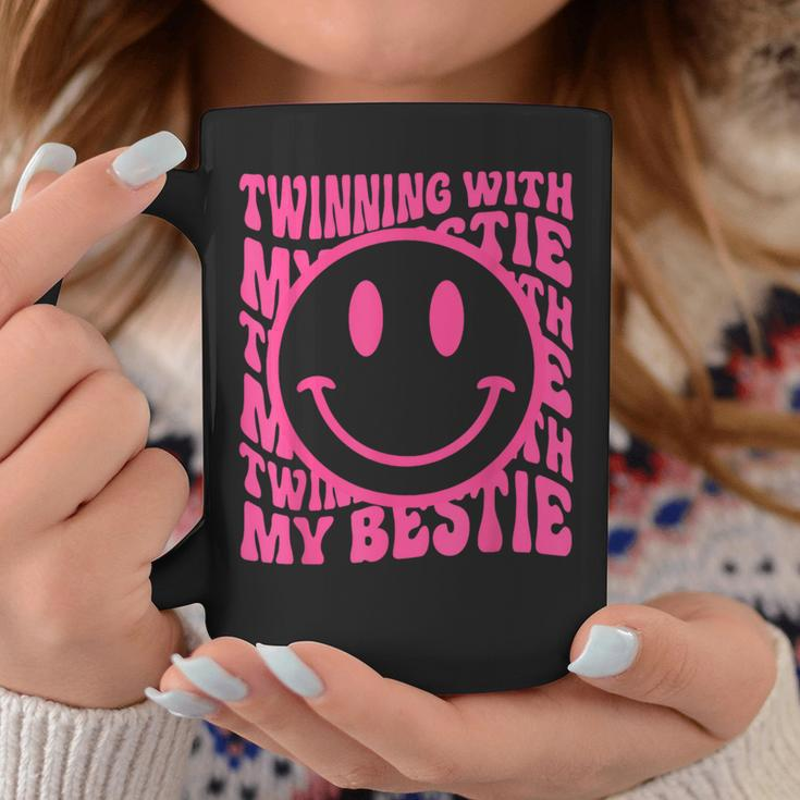 Twinning With My Bestie Spirit Week Twin Day Best Friend 70S Coffee Mug Funny Gifts