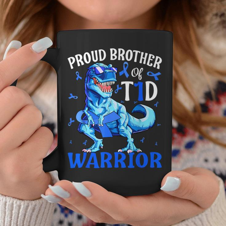 Type 1 Diabetes Proud Brother Of A T1d Warrior Coffee Mug Unique Gifts