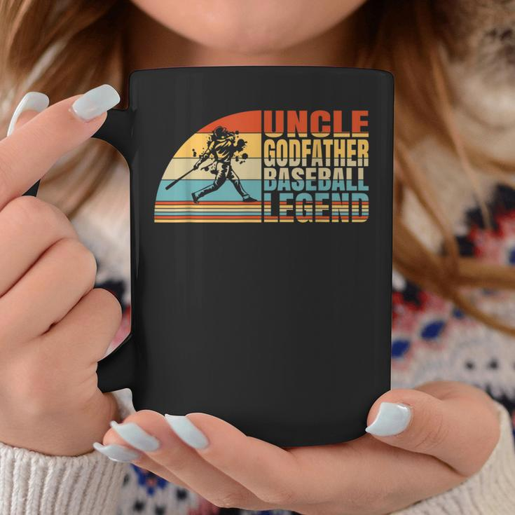 Uncle Godfather And Baseball Legend Baseball Player Uncle Coffee Mug Unique Gifts