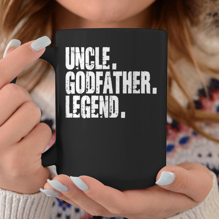 Uncle Godfather Legend Nephew Niece Godchild Godfather Coffee Mug Unique Gifts