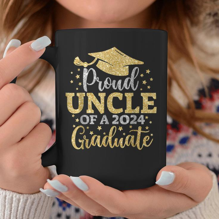 Uncle Senior 2024 Proud Uncle Of A Class Of 2024 Graduate Coffee Mug Unique Gifts